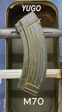 Zastava M70. Mag. NOS. Cosmoline. Cleaning&disassembly.