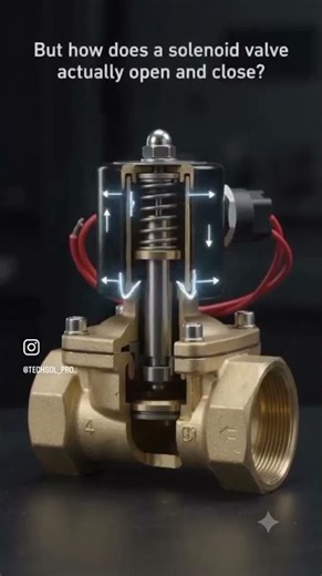 how a Solenoid Valve actually works
