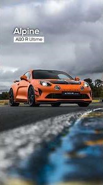 2026 Alpine A110 R Ultime — the most extreme and track-focused version