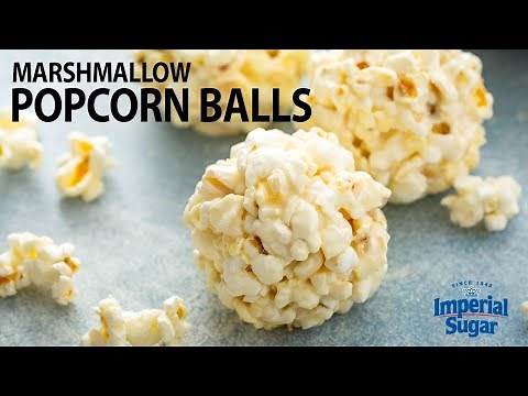 How to Make Marshmallow Popcorn Balls