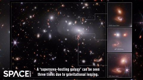4K Galaxy Footage - James Webb Telescope