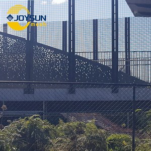 [Hot Item] Aluminum 5052curtain Wall Mesh Building Material Perforated Metal for Wall Cladding/Ceiling Panels