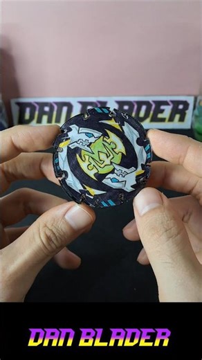 MY FAVORITE BEYBLADE TURBO! #danblader #beyblade #homemadebeyblade #beybladeburst
