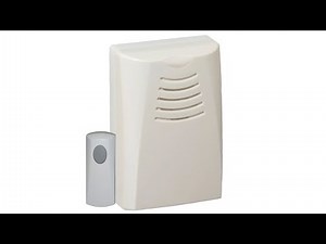 Honeywell Portable Wireless Push Button Door Chime - White Finish (RCWL100A1008)