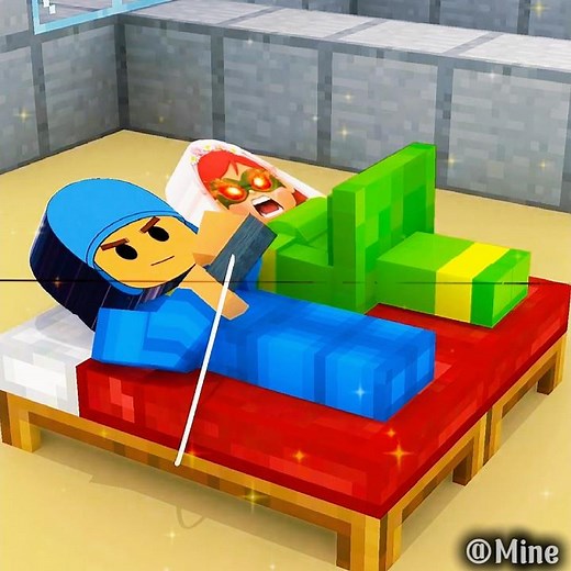 🤯 When Pocoyo gets angry and has trouble with the bed 😂😂