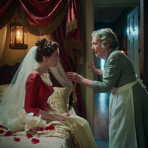 On my wedding night, the longtime housekeeper suddenly knocked softly on my door, whispering, “If you want to save your life, change your clothes and escape through the back door immediately, before it’s too late.” The next morning, I fell to my knees in tears, thanking the person who saved me. The next morning, I knelt in tears, thanking from the bottom of my heart the woman who had saved my life... The wedding night should have been the happiest moment in a woman's life. I sat in front of the 