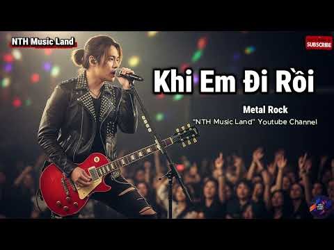 KHI EM ĐI RỒI - Ký Ức Yêu Thương Chưa Xóa Nhòa | Metal Rock Lyric Video
