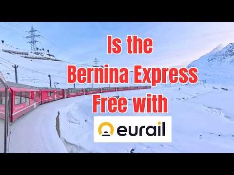 Bernina Express First Class with Eurail Pass… Then Visited the Driver’s Cabin