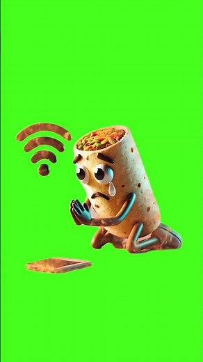 Burito Hotspotini Italian Brainrot - Green Screen #shorts #greenscreen #meme #brainrot