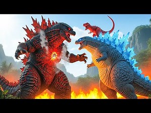Godzilla vs Shin Godzilla vs T-Rex: Battle for the Jungle