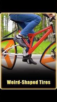 These Weird-Shaped Tires Actually Work#shorts #foryou #film #challenge