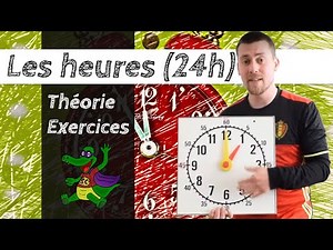 Apprendre à lire l'heure (24h)
