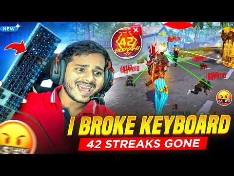 👉 Hakker Ruined My 42 Streak 😭💔 | I Broke My Keyboard 😡