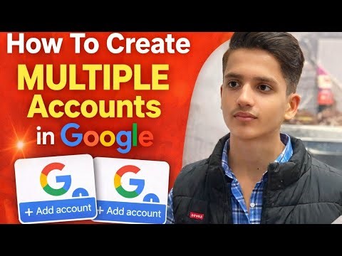 Create Multiple Google Accounts Easily | New Method 2026