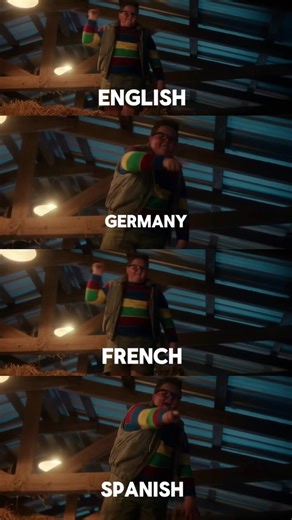 Suck my fat one" in Different Languages | Stranger Things 5 #shorts