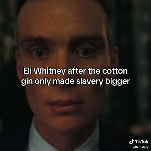 Oppenheimer and Eli Whitney are the same person, different font #history #ushistory #historytok #oppenheimer #ww2 #fypシ