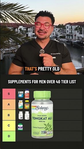 Supplements for Men Over 40: Ranked