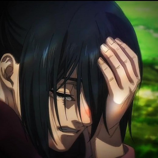 Mikasa's Final Goodbye 💔 | Eren's Grave Scene | #SummertimeSadness