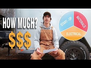 CAMPING and HOW MUCH did my 5x8 Cargo Conversion COST TO BUILD?