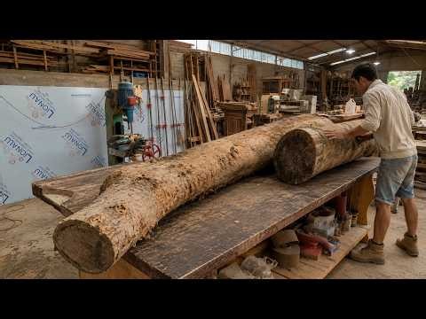 Use Discarded Pieces Of Wood To Create A Luxurious Garden Coffee Table