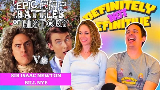Epic Rap Battles of History Sir Isaac Newton vs Bill Nye reaction