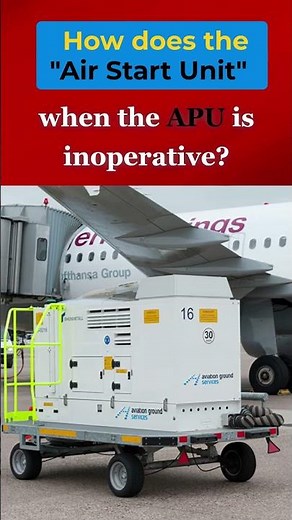 How a Jet Engine Starts Without the APU: Air Start Unit (ASU) EXPLAINED!