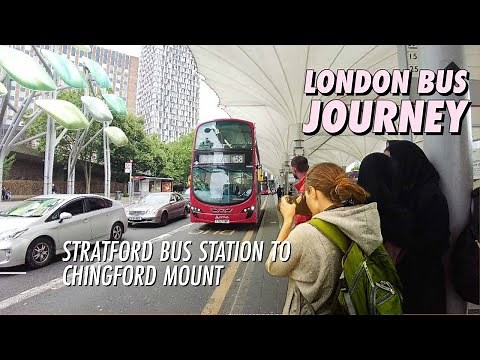 Bus 158 London Bus Full Journey From Stratford To Chingford Mount