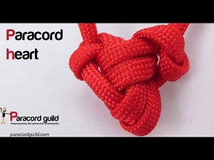 Paracord heart