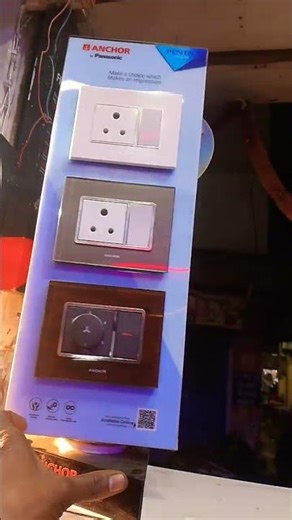 modular electric board plate switch socket smart system