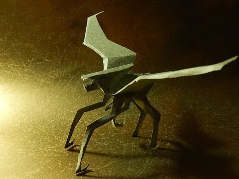 MUTO in Godzilla 2014 of Kiriorigami paper craft