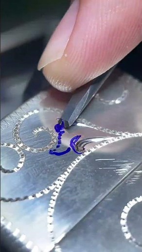 Mastering Bright Cut Engraving: Achieving High-Contrast Metal Detailing 💎 | Tooltos #jewelrymaking