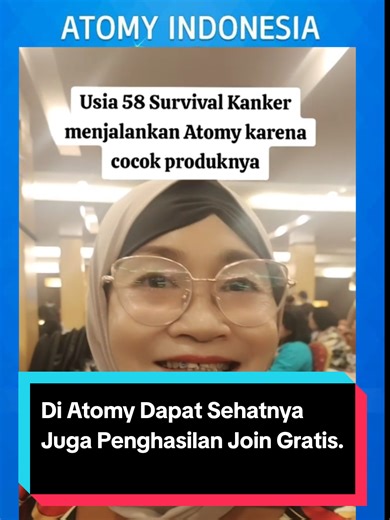 di atomy dapat sehat juga penghasilan join gratis. #atomy #seminar #gratis #canser #kesehatan