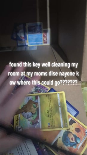 idfk where it came from#key#randomstuff#pokemon#mistery #christmas