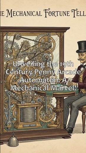 Unveiling the 19th Century Penny Arcade Automaton: A Mechanical Marvel! #PennyArcade #Engineering