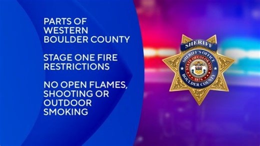 Boulder, Clear Creek Counties enter Stage 1 fire restrictions due to ongoing drought, warm temperatures | Haystack News