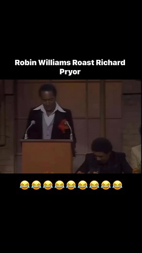 4.2K views · 40K reactions | This man met no enemy 凉 #RobinWilliams #robinwilliamsforever #RichardPryor #roast #roasting | Chase Dudley | Facebook