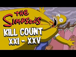 The Simpsons Treehouse of Horror KILL COUNT 21-25