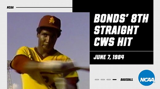 Barry Bonds ties CWS record with 8th straight hit in 1984