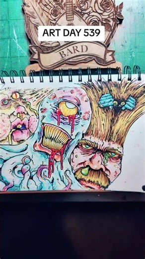 Daily Art - Day 539 #art #drawing #fyp