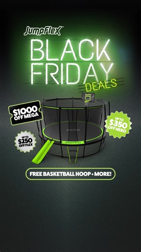 The Jumpflex Black Friday deals have arrived early!  Here's your...