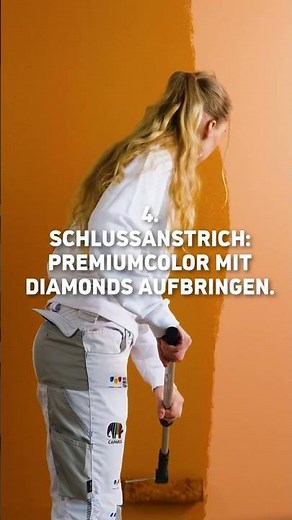 How-To Kreative Trendoberfläche PremiumColor "DIAMANTE"! ✨💎 #caparol #howto #kreativtechnik #trend