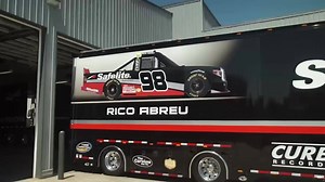 “It’s ironic that the window that got broken of all the trucks we have happened to be the Safelite window.” Check out how we were able to help Rico Abreu's team on their way to the next race! | Safelite