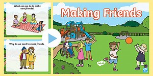 Early Childhood Making Friends PowerPoint