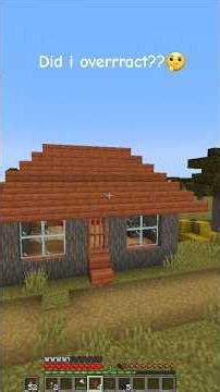 I don t think i overreacted😅.. #minecraft #roblox #badbunny #wayangkulit #witherstorm