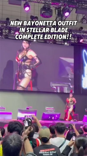 New Bayonetta outfit in Stellar Blade Complete Edition!