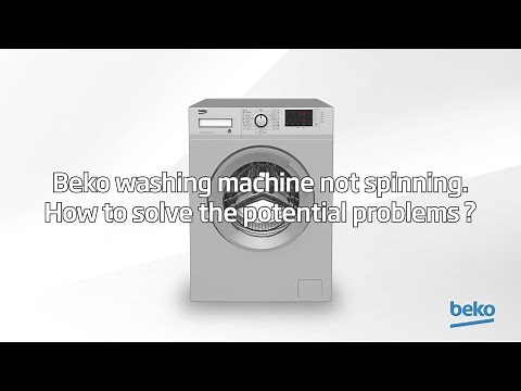 Washing machine won't spin? Here is what to check | by Beko
