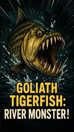 Goliath Tigerfish: Africa’s Monster River Hunter!