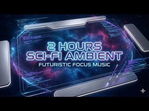 1 Hours of Futuristic Sci-Fi Ambient Music — Deep Space Focus & Coding Soundscape