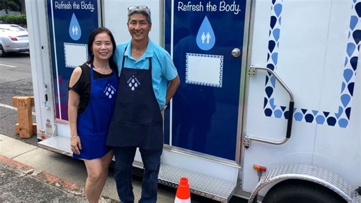 Meet the couple who created mobile showers for the homeless community