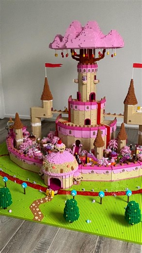 turchybricks | LEGO Adventure Time: The Candy Kingdom! After 8 long months it’s finally finished! This is my attempt at bringing Princess Bubblegum’s... | Instagram